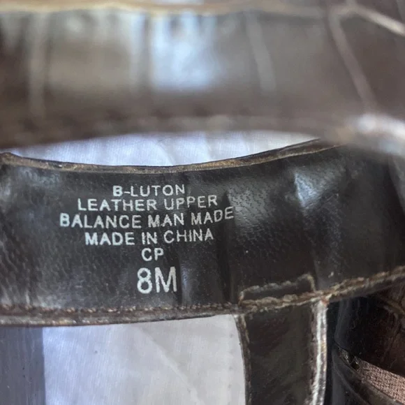 Bandolino brown sandals - Picture 2 of 3